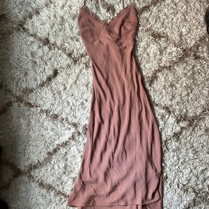 A&F Mauve Midi Dress
